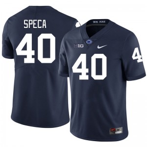 Men Anthony Speca Navy Penn State College Football #40 Jersey 495666-347