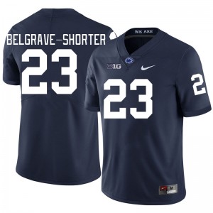 Men Antoine Belgrave-Shorter Navy Penn State College Football #23 Jersey 482761-807