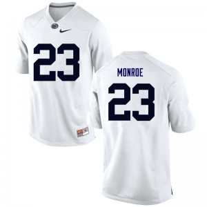 Men Ayron Monroe White Penn State College Football #23 Jersey 602008-367