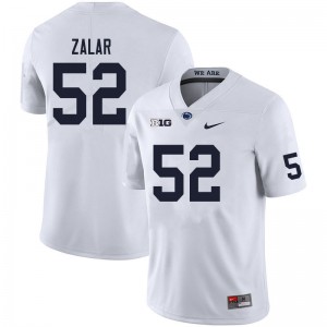 Men Blake Zalar White Penn State Nittany Lions College Football #52 Jersey 798270-791