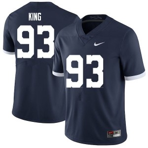 Men Bradley King Retro Penn State Nittany Lions College Football #93 Jersey 438061-970