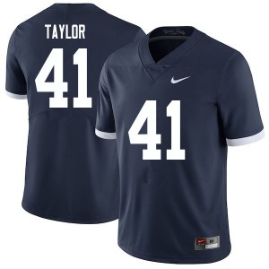 Men Brandon Taylor Retro Penn State College Football #41 Jersey 448703-278