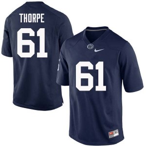 Men C.J. Thorpe Navy PSU College Football #61 Jersey 652833-132