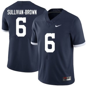 Men Cam Sullivan-Brown Retro Nittany Lions College Football #6 Jersey 569920-188