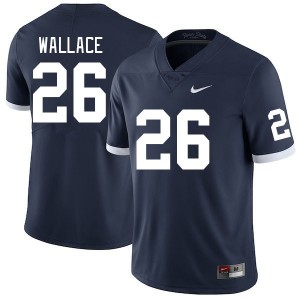 Men Cam Wallace Retro PSU College Football #26 Jersey 421622-183
