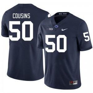 Men Cooper Cousins Navy Nittany Lions College Football #50 Jersey 283495-817