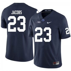 Men Curtis Jacobs Navy Nittany Lions College Football #23 Jersey 681620-771