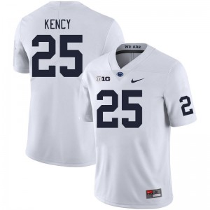 Men DK Kency White Nittany Lions College Football #25 Jersey 552231-735