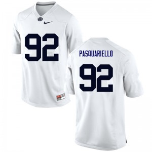 Men Daniel Pasquariello White Nittany Lions College Football #92 Jersey 773764-629