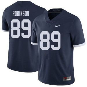 Men Dave Robinson Navy PSU College Throwback Football #89 Jersey 205101-207
