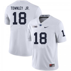 Men Davon Townley Jr. White Penn State Nittany Lions College Football #18 Jersey 927699-313
