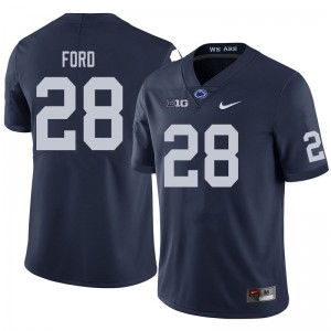 Men Devyn Ford Navy PSU College Football #28 Jersey 218940-151