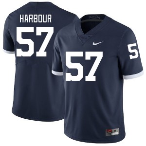 Men Donnie Harbour Retro PSU College Football #57 Jersey 340052-260