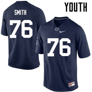 Youth Donovan Smith Navy PSU College Football #76 Jersey 160828-197