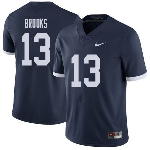 Men Ellis Brooks Navy Penn State Nittany Lions College Throwback Football #13 Jersey 159553-872