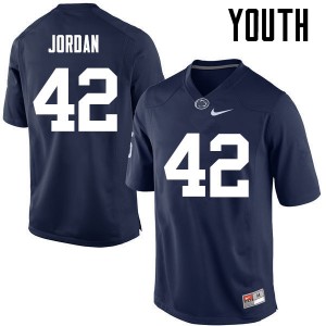 Youth Ellison Jordan Navy Penn State College Football #42 Jersey 768069-557