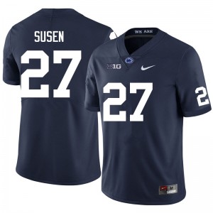 Men Ethan Susen Navy Penn State College Football #27 Jersey 372630-195