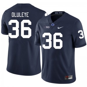 Men Feyisayo Oluleye Navy Nittany Lions College Football #36 Jersey 889041-367