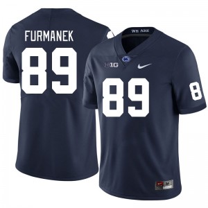 Men Finn Furmanek Navy PSU College Football #89 Jersey 785509-640