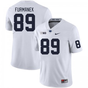 Men Finn Furmanek White Penn State Nittany Lions College Football #89 Jersey 824597-637