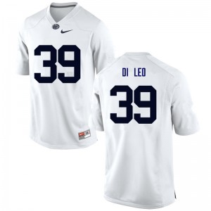 Men Frank Di Leo White Nittany Lions College Football #39 Jersey 466914-508
