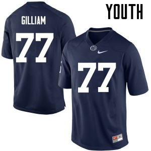Youth Garry Gilliam Navy Penn State College Football #77 Jersey 952752-891