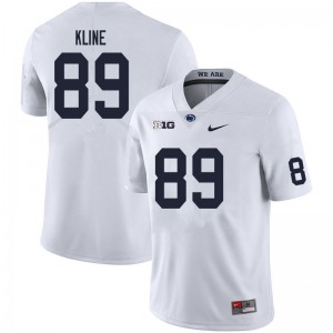Men Grayson Kline White Penn State Nittany Lions College Football #89 Jersey 647169-631