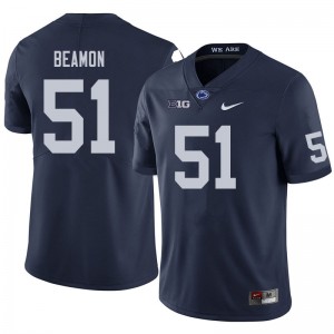 Men Hakeem Beamon Navy Penn State Nittany Lions College Football #51 Jersey 765448-108