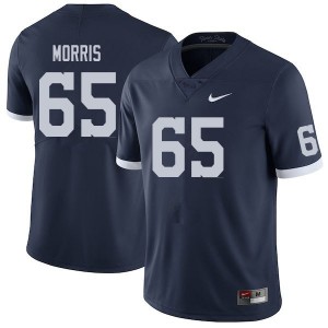 Men Hudson Morris Retro PSU College Football #65 Jersey 942599-714
