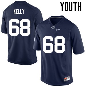 Youth Hunter Kelly Navy Penn State Nittany Lions College Football #68 Jersey 960887-300