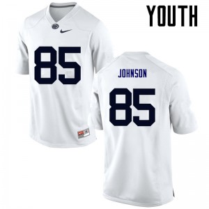 Youth Isaac Lutz White Penn State College Football #85 Jersey 148838-504
