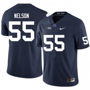 Men JB Nelson Navy PSU College Football #55 Jersey 781833-805