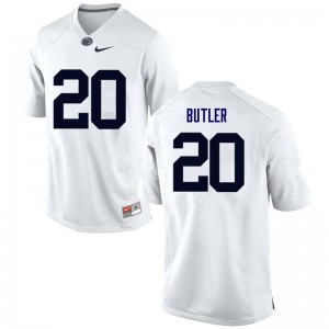 Men Jabari Butler White Nittany Lions College Football #20 Jersey 315872-308