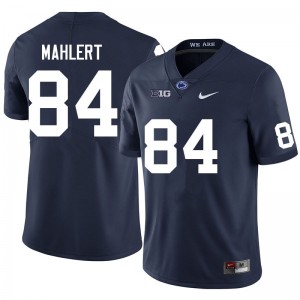 Men Jan Mahlert Navy Penn State College Football #84 Jersey 167281-163