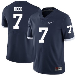 Men Jaylen Reed Retro Penn State College Football #7 Jersey 643108-851