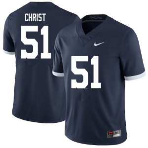 Men Jimmy Christ Retro PSU College Football #51 Jersey 795109-831