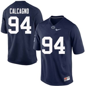 Men Joe Calcagno Navy Nittany Lions College Football #94 Jersey 580199-398