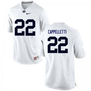 Men John Cappelletti White Penn State College Football #22 Jersey 496037-134
