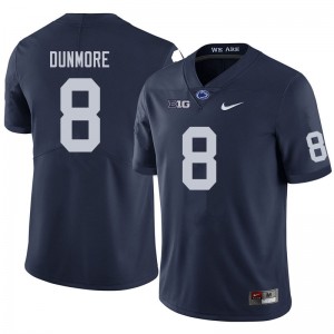 Men John Dunmore Navy Penn State Nittany Lions College Football #8 Jersey 998055-923