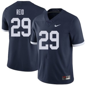 Men John Reid Navy Penn State Nittany Lions College Throwback Football #29 Jersey 693792-362