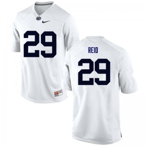 Men John Reid White Penn State College Football #29 Jersey 922528-253