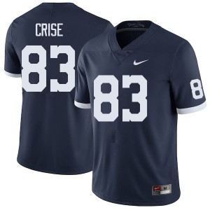 Men Johnny Crise Retro Penn State Nittany Lions College Football #83 Jersey 896411-446