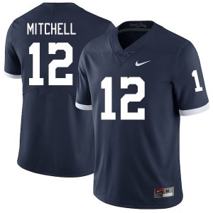 Men Jon Mitchell Retro Penn State Nittany Lions College Football #12 Jersey 653681-551