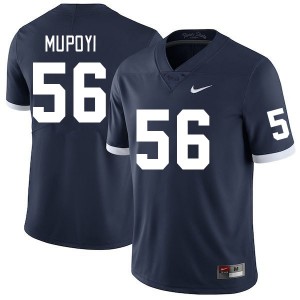 Men Joseph Mupoyi Retro Penn State Nittany Lions College Football #56 Jersey 569436-295