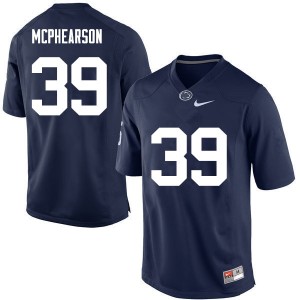 Men Josh McPhearson Navy Penn State College Football #39 Jersey 679032-469