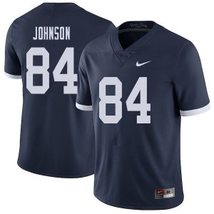 Men Juwan Johnson Navy Penn State College Throwback Football #84 Jersey 744210-489