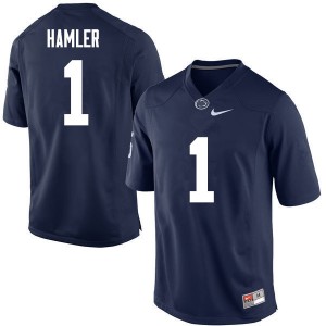 Men K.J. Hamler Navy Penn State College Football #1 Jersey 934817-669