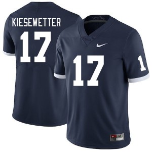 Men Karson Kiesewetter Retro Penn State College Football #17 Jersey 402753-434