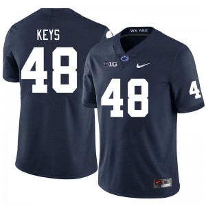 Men Kaveion Keys Navy Penn State College Football #48 Jersey 860230-647