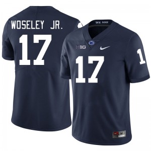 Men Kenny Woseley Jr. Navy Penn State Nittany Lions College Football #17 Jersey 447944-891